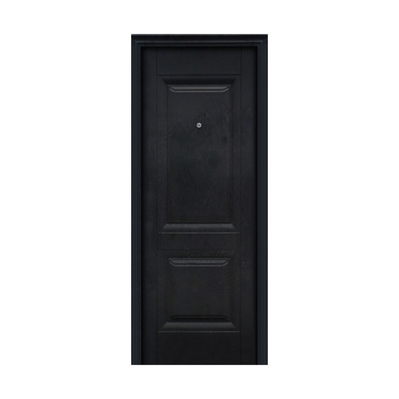 IRON FORGE DOOR STEEL HY-001 MOSA BLACK STAINLESS STEEL DOOR